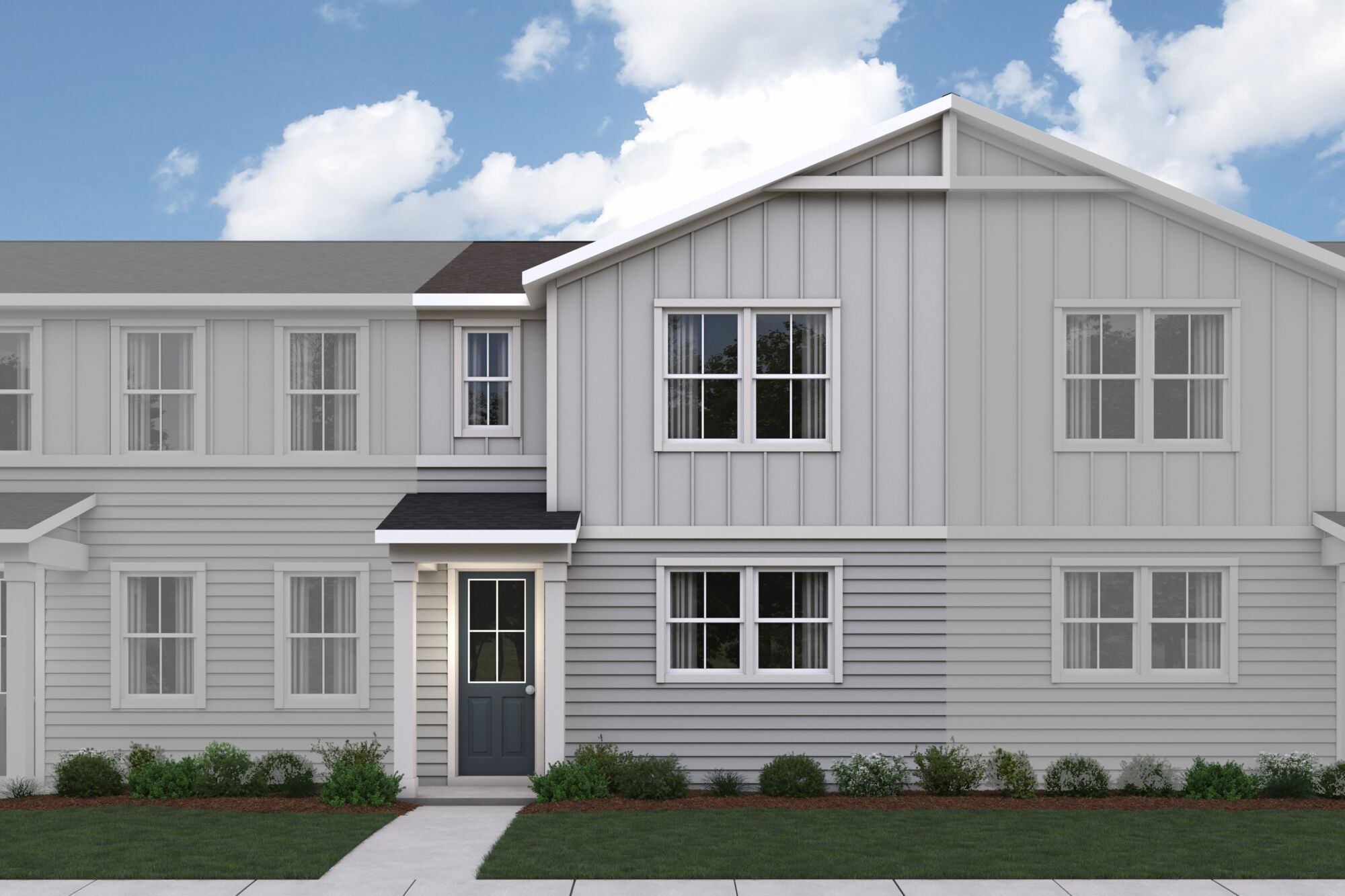 Townhome exterior
