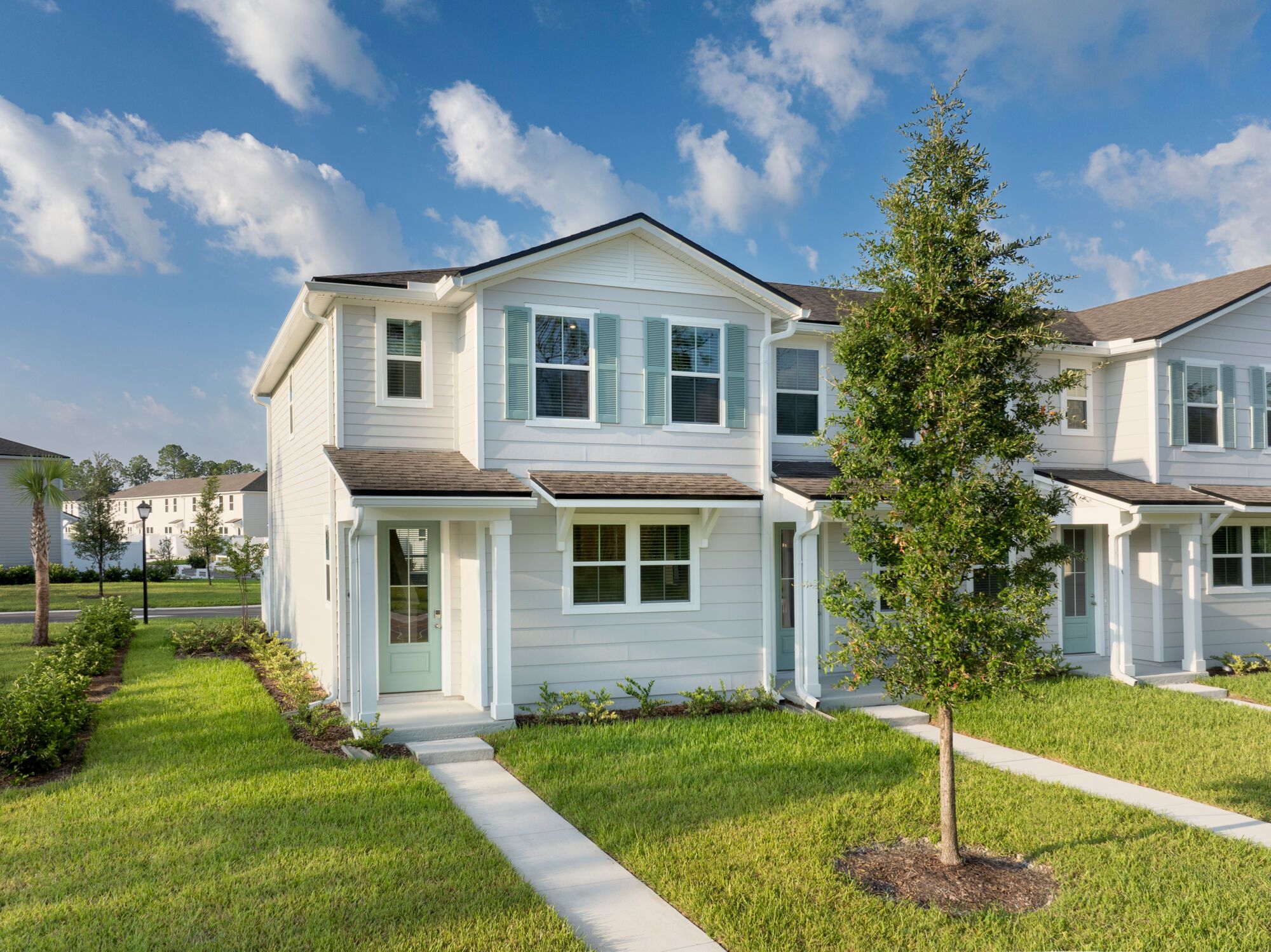 Townhome exterior