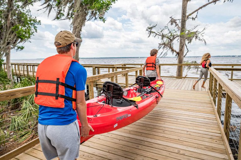 Rivertown Florida Kayak Launch for Teenagers