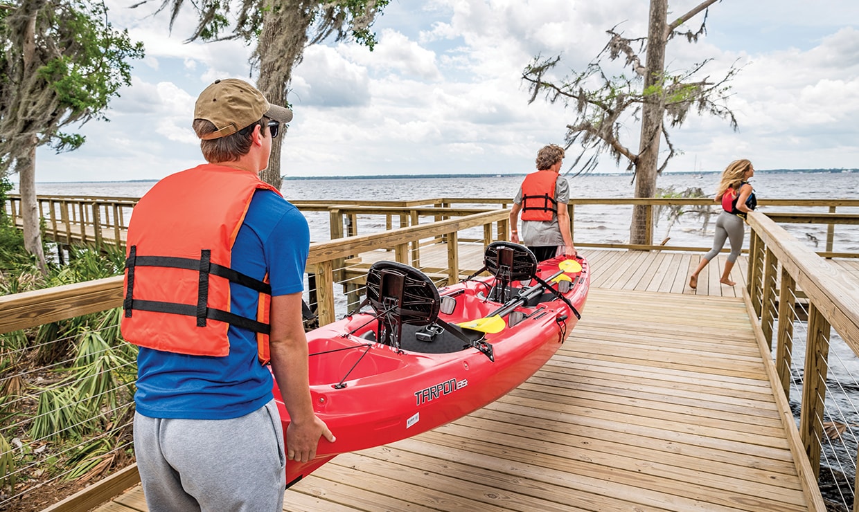 Launch Your Kayak at RiverTown's River Club