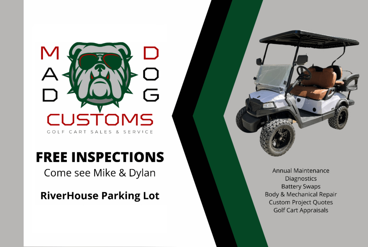 Mad Dog Golf Cart Inspections