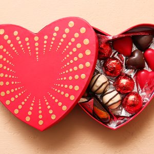 Valentines day chocolates