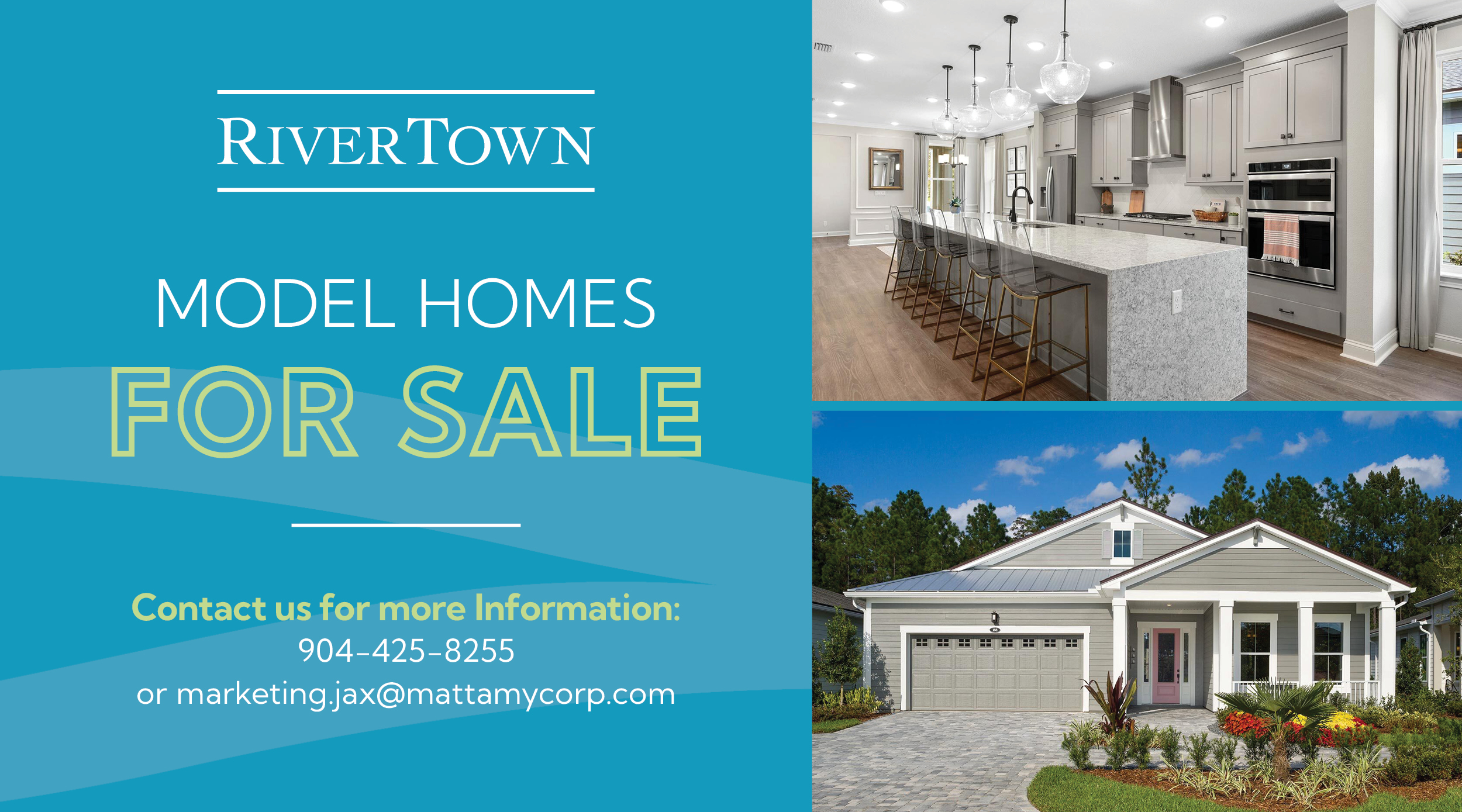 Model homes for sale!