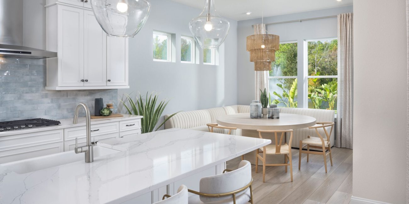 Cove model home kitchen