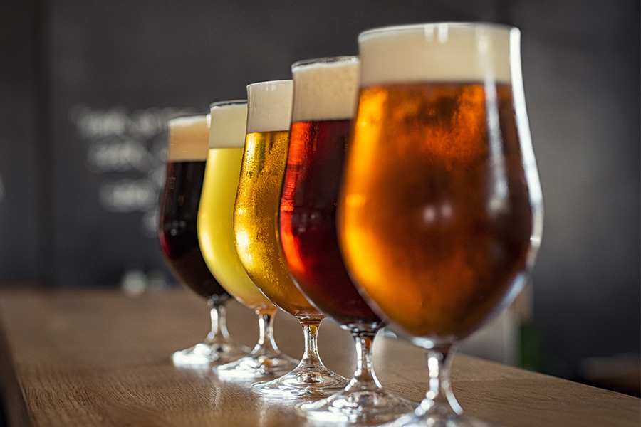 Beer tasting