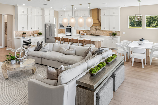 WaterSong model livingroom