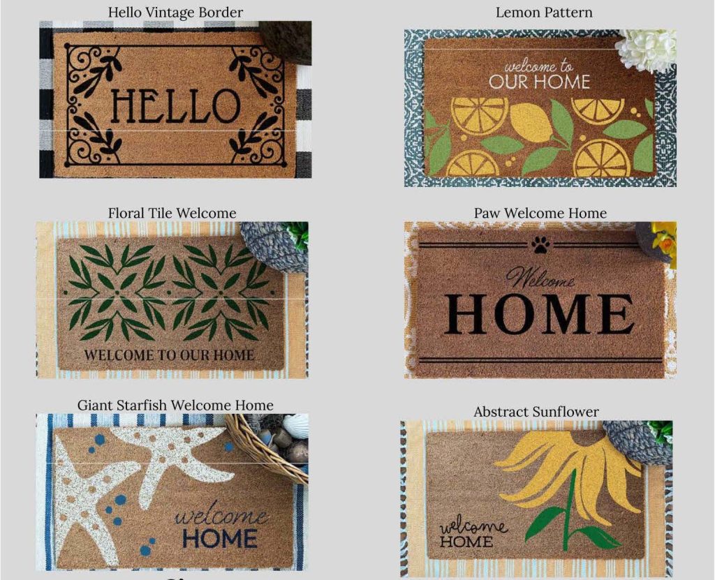 welcome mat project options
